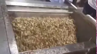 peanut washing machine brush washing and peeling machine