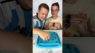 Magnetic chess challenge 🧲 #boardgames #games #couple #challenge