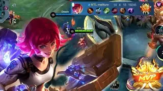 BEATRIX  MLBB - MVP - 14 KILLS - GAMEPLAY - MOBILE LEGENDS