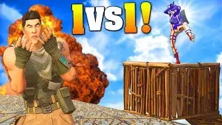 1 НА 1 ПРОТИВ МОЕГО БРАТА В FORTNITE! (Смешные моменты на игровой площадке) Мемы про ниндзя, битв...
