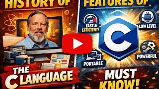 &ldquo;Why C Language Is Still Powerful? 🔥 History & Features Explained&rdquo;