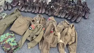Army Battledress Jackets, Combat Boots, DPM Camouflage, & More Army Surplus