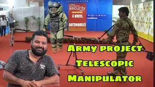 Army project telescopic manipulator #indianarmy #projects
