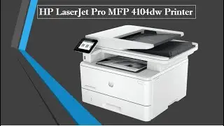 HP Laserjet Pro MFP 4104dw Printer Review and Demo