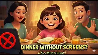 Anvi’s Big Decision: No Gadgets at Dinner Table! 📵