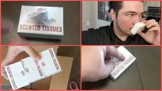 Dr. Pepper Scented Tissues Unboxing And Review!