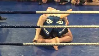 Adam Biegański vs Rafał Świerad VIII Gala Sztuk Walki w Ostrołęce 2 runda