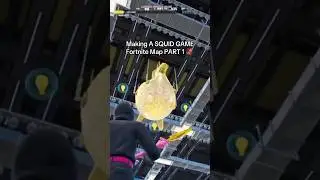 MAKING A SQUID GAME MAP in Fortnite Creative! PART 1 hit like and stay tuned for Part 2 squid game 3