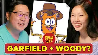 Animator Vs. Cartoonist Mash Up Famous Characters &bull;&nbsp;Draw-Off