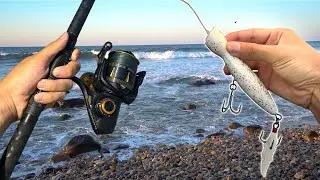 Fishing America's BEST Surf Fishing Spot!! (Epic) - Montauk, NY