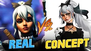 Is Clara BETTER than her CONCEPT ART? | Fortnite Survey Skins