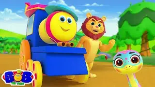 Jungle Safari Song, जंगल सफारी गाना, Bob the Train New Nursery Rhymes and Baby Songs