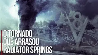 UM TORNADO DESTRUIU RADIATOR SPRINGS | Disney Infinity - Play Set Carros #15