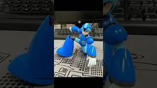 When you&rsquo;re bored at work. Part 2 🤷🏻&zwj;♂️#threezero #megaman #nostalgia #90skid #capcom