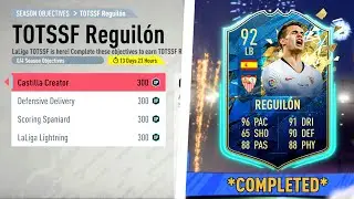 HOW TO COMPLETE TOTSSF REGUILON QUICKLY! - FIFA 20 ULTIMATE TEAM
