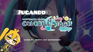 Jugando al Hatsune Miku colorfullstage