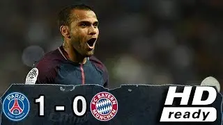 Gol Dani Alves - PSG vs Bayern Munich 1-0 UCL Goles Highlights Goals 27/09/2017