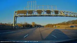 Jan 25 2025 Motorways M25 M3 M4