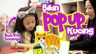 TUTORIAL BIKIN KUCING ORIGAMI YANG SUPER SIMPLE !! - INARA CREATIVE
