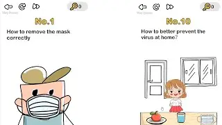 Brain Out Beat Virus Level 1 2 3 4 5 6 7 8 9 10 Walkthrough (Focus apps)