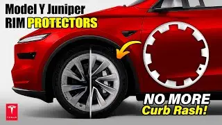 2026 Tesla Model Y Juniper Rim Protectors for 20
