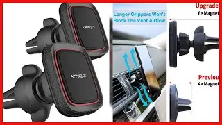 Magnetic Phone Mount with Nut Lock Base Secure, Strong, and Easy to Use