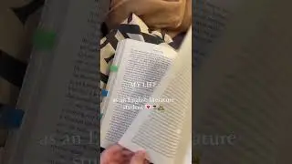 English major vlog📚 #englishmajor #booktube #englishliterature #college #studentlife #lightacademia