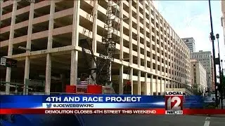 Demolition of Pogue's garage will force street closings; makes way for $82M development