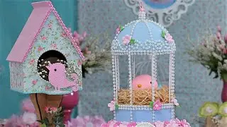 Gaiola topo de bolo - passo a passo - 1ª parte - Festa de aniversário de 1 aninho