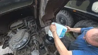 Газ 66 из воинской части, запуск V8 СССР,замена масла