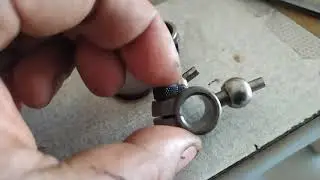troca do completo da biela da overlock ponto cadeia modelo 700F