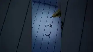 small letter b ...... practice day by day it will be good and perfect handwriting