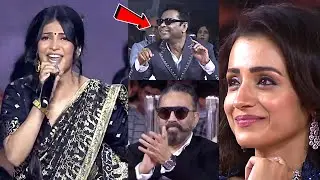 MUST WATCH👌: Shruti Haasan Mesmerizing Live Singing At Thug Life Audio Launch Event | News Buzz