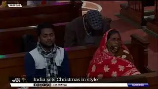 India sets Christmas in style