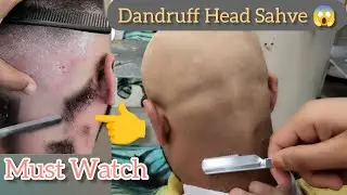 ASMR Dandruff Head Sahve Tutorial 2023 || Attractive Remove the Dandruff @MyStyleSaL0n