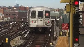 IND Culver Line: Manhattan & Coney Island bound (F) Lcl/Exp Trains @ Ditmas Ave (R46, R160A, R160B)