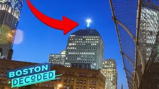 Old John Hancock Building's Secret Light Codes