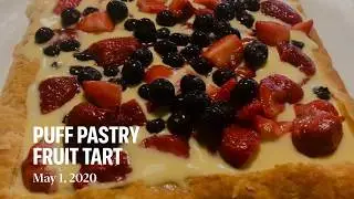 Puff Pastry Fruit Tart