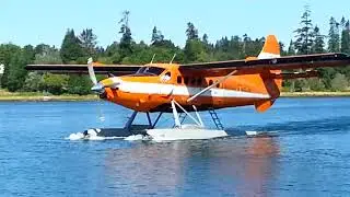 DeHavilland Otter Seaplane DHC-3 at Campbell River BC