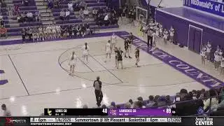 HS Girls Basketball: Lewis Co vs. Lawrence Co