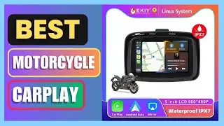 Best Ekiy 5 Inch Motorcycle Wireless Carplay