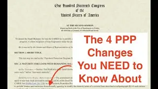 NEW PPP CHANGES // 4 Things You SHOULD Know About the New PPP Flexibility Act