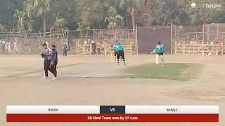 Team Rising 18 vs SB Steel Team live cricket match | STRIKERS CUP T10 WHITE BALL 25-26 live - Subhas