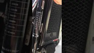 Harley Davidson Softail с установленным антирадарным защитным кожухом