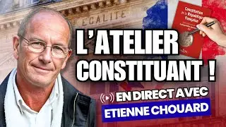 Etienne Chouard & Aubontouite ! en direct pour le RIC & l'Atelier Constituant #3