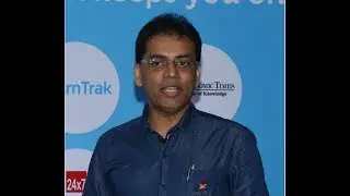 Karthik K. S speaking about the All New LearnTrak