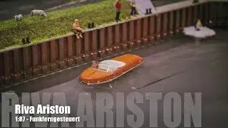 1:87 RC Mikromodell - Riva Ariston - Funkferngesteuert / Radio Control - Video 1