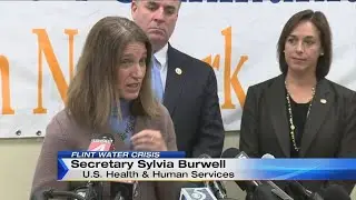 HHS secretary announces aid for Flint
