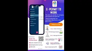 Trailer for e- PTW (Permit-To-Work) by RNP Tech #workpermit #trailer