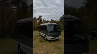 Готовый к приключениям микроавтобус | Toyota Coaster 1993 года выпуска #rv #jdm #bus